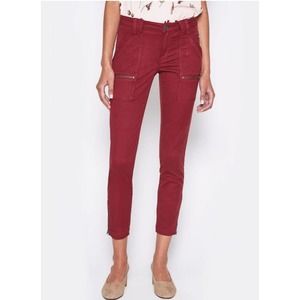 Joie Women's Skinny Jeans in Burgundy
